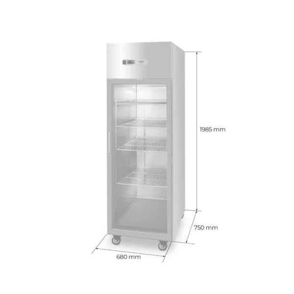 Congelador A.I. 1 puerta de vidrio 500 lt - Imagen 4