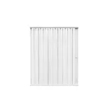MAMPARA DE DUCHA 130-145X185 CMS EN PVC TIPO FLEXBOX BLANCO - Imagen 2