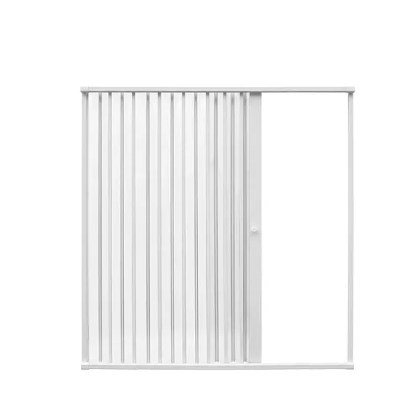 MAMPARA DE DUCHA 145-160X185 CMS EN PVC TIPO FLEXBOX  BLANCO - Imagen 4