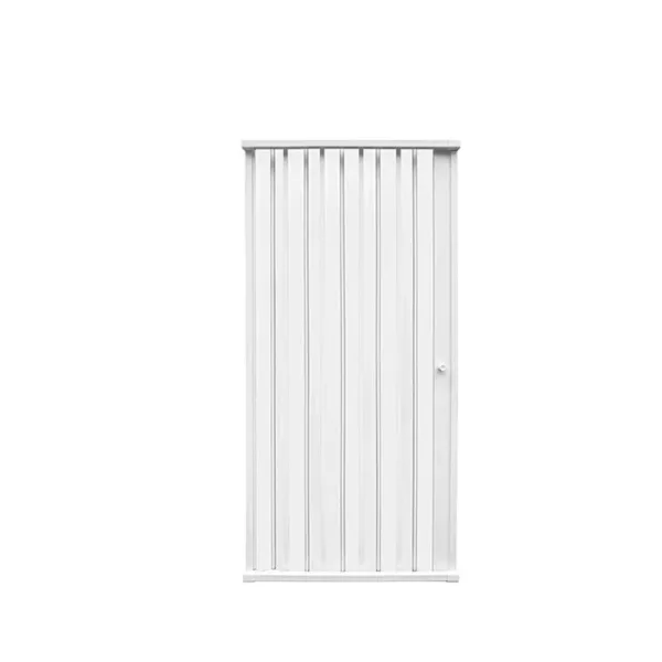 MAMPARA DE DUCHA 80-115X185 CMS EN PVC TIPO FLEXBOX BLANCO - Imagen 2