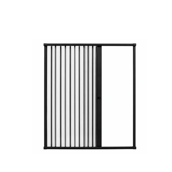 MAMPARA DE DUCHA 130-145X185 CMS EN PVC TIPO  FLEXBOX  NEGRO - Imagen 3
