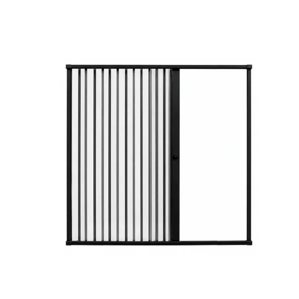 MAMPARA DE DUCHA 145-160X185 CMS EN PVC TIPO FLEXBOX  NEGRO - Imagen 5