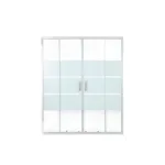 MAMPARA AJUSTABLE 160-180 CMS LIENZO BLANCO - Imagen 5