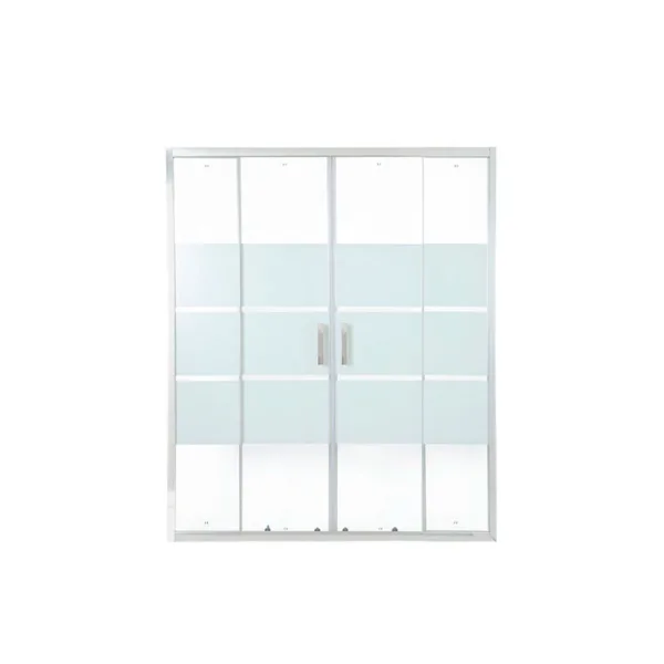 MAMPARA AJUSTABLE 160-180 CMS LIENZO BLANCO - Imagen 5