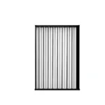MAMPARA DE DUCHA 115-130X185 CMS EN PVC TIPO FLEXBOX NEGRO - Imagen 2
