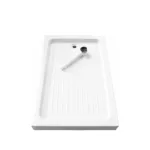 Receptáculo Fibra Vidrio - Acrílico 120x70x13cms Con Desagüe
