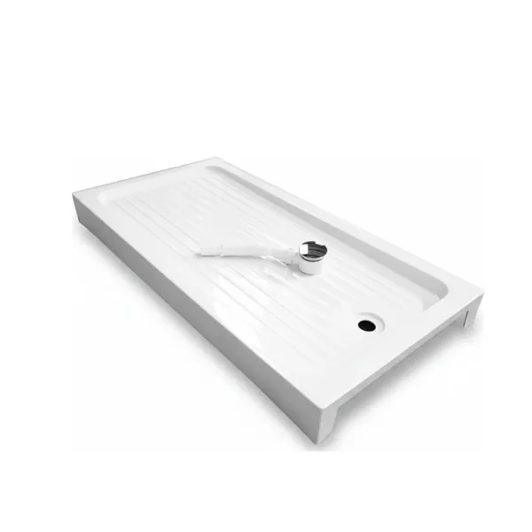 Receptáculo Fibra Vidrio - Acrílico 140x70x13cms Con Desagüe - Imagen 4
