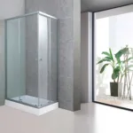 Shower Door Vidrios Transparentes 100x80 cms