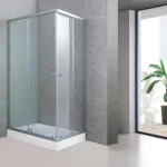 Shower Door Vidrios Transparentes 120x80 cms