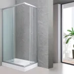 Shower Door Vidrios Transparentes 120x80 cms - Imagen 2