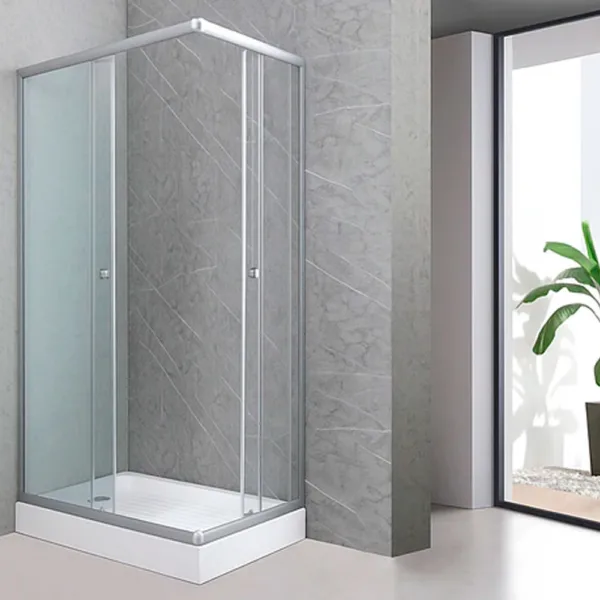 Shower Door Vidrios Transparentes 120x80 cms - Imagen 2