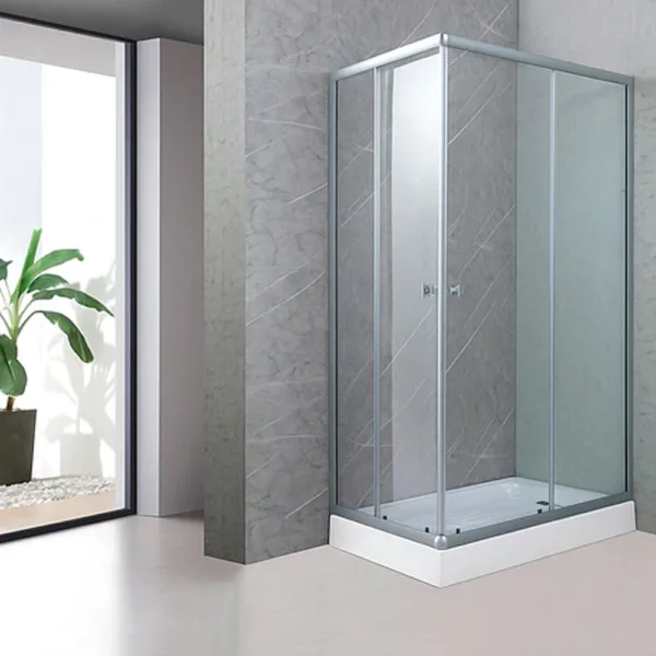 Shower Door Vidrios Transparentes 120x80 cms - Imagen 3