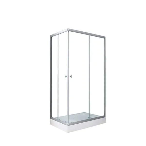 Shower Door Vidrios Transparentes 120x80 cms - Imagen 5