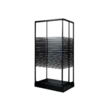 SHOWER DOOR NEGRO 110X70 CMS - Imagen 5