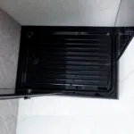 SHOWER DOOR NEGRO 110X70 CMS - Imagen 6
