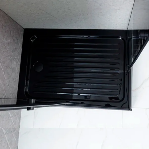 SHOWER DOOR NEGRO 110X70 CMS - Imagen 6