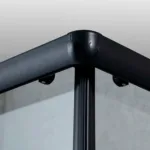 SHOWER DOOR NEGRO 110X70 CMS - Imagen 7
