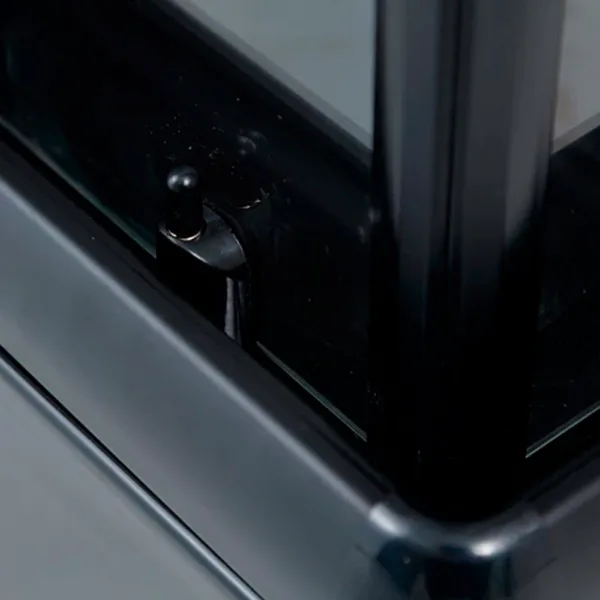 SHOWER DOOR NEGRO 110X70 CMS - Imagen 8