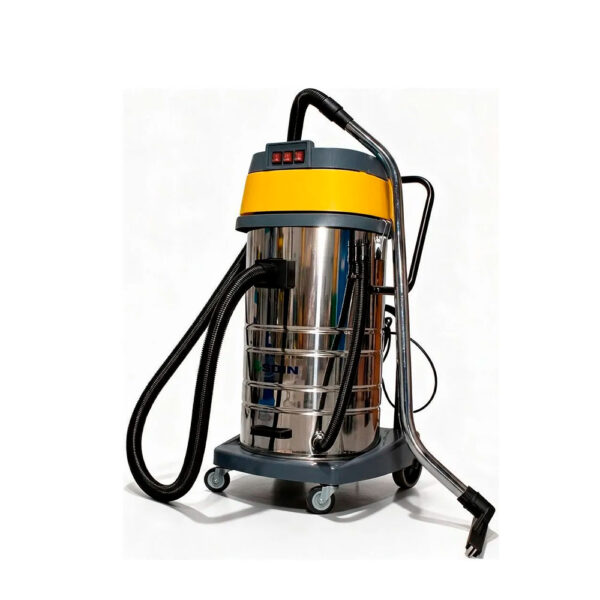 Aspiradora Industrial Polvo Y Agua 80l 3000w Con Filtro Hepa - Imagen 2