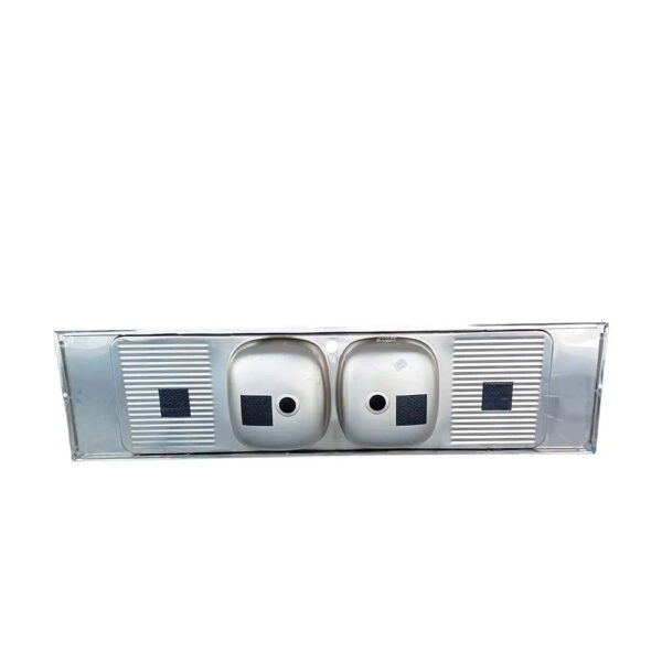 Lavaplatos Para Empotrar 180x45,5x15cm Con Desagues - Imagen 3